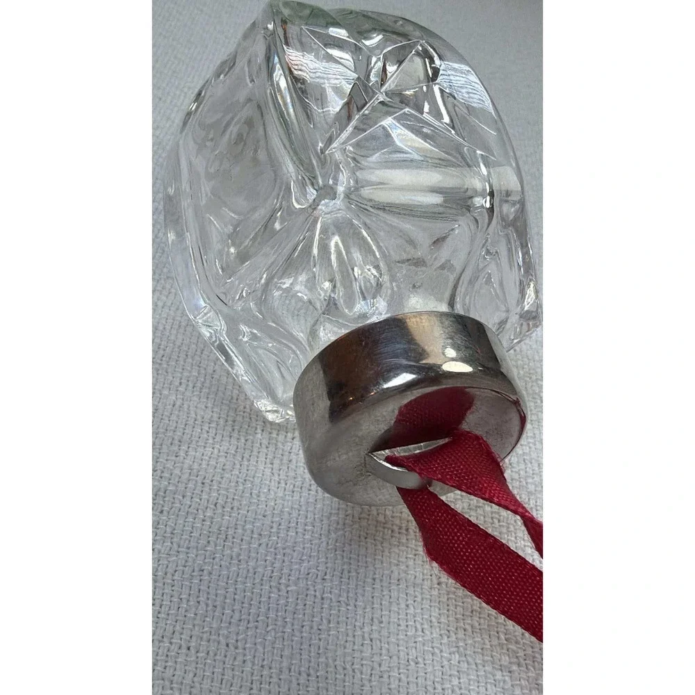 Waterford Crystal Ornament 1996 Vintage Holiday Festive Luxury Collectible